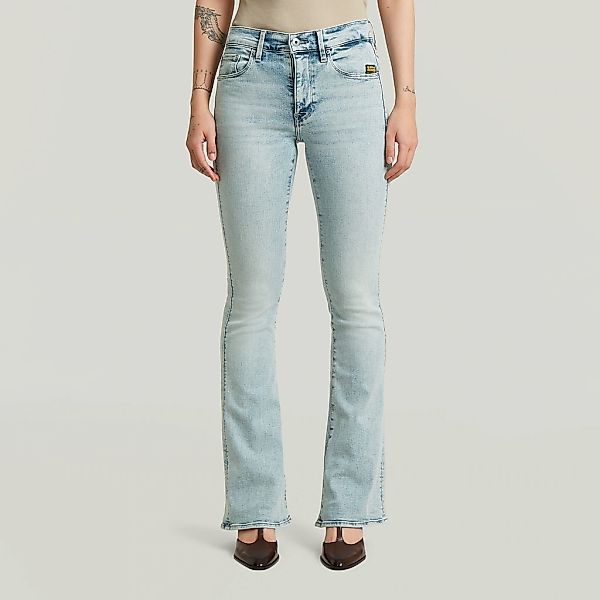 G-STAR Bootcut-Jeans "3301 Flare Wmn" aus Stretch-Denim günstig online kaufen