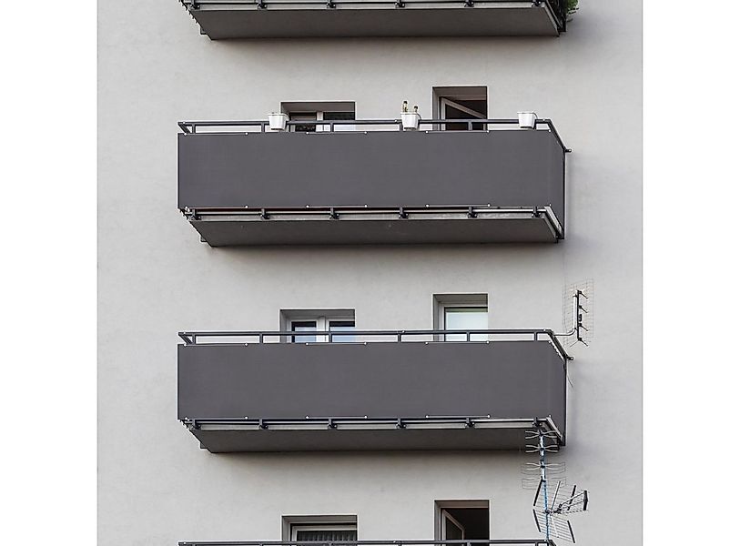 Sekey Balkonsichtschutz Polyester Balkonbespannungen Sichtschutz Garten Zau günstig online kaufen