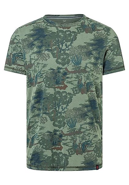 TIMEZONE T-Shirt Designer mit Vintage Wald- und Unterwassermotiv Vintage Pr günstig online kaufen