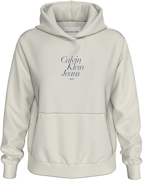 Calvin Klein Jeans Kapuzensweatshirt FONT GRAPHIC REGULAR HOODIE mit Logosc günstig online kaufen