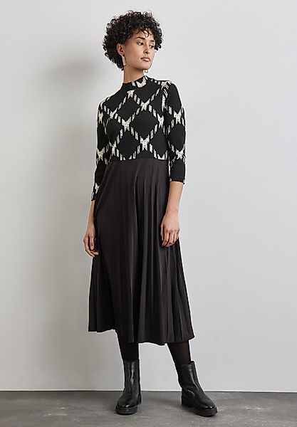 STREET ONE Midikleid Ohne Taschen aus Viskose günstig online kaufen