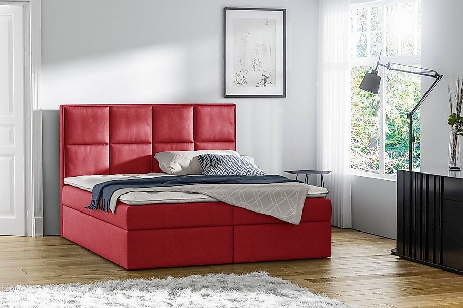 99rooms Boxspringbett Amelio (Schlafzimmerbett, Bett), gepolstert günstig online kaufen