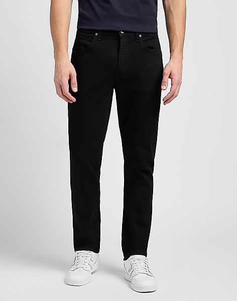 Lee Herren Jeans Brooklyn Straight - Regular Fit - Schwarz - Clean Black günstig online kaufen