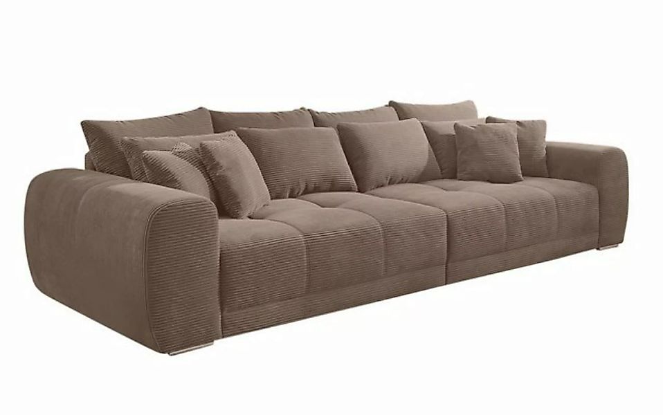luma-home Big-Sofa 15174, XXL-Couch 306x134 cm mit Federkernpolsterung, vie günstig online kaufen