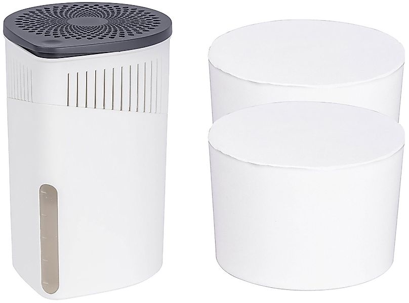 WENKO Luftentfeuchter Modell Drop, für 80 m³ Räume, Tank 1,6 l, mit 2 x 100 günstig online kaufen