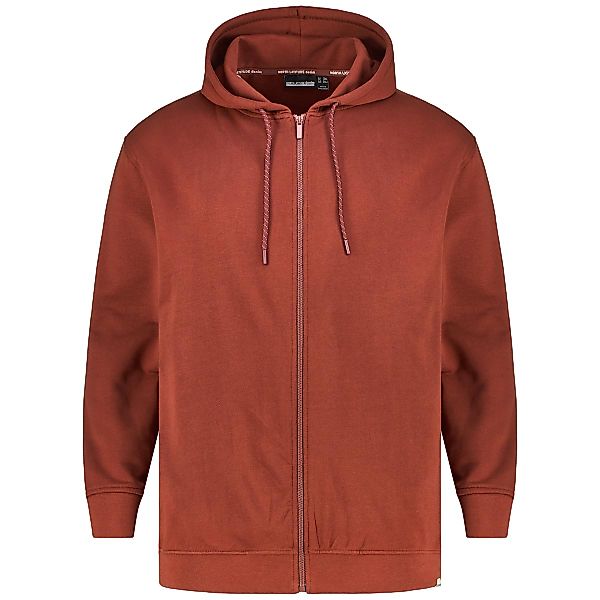 North Kapuzenjacke aus Baumwolle Farbe rot Größe: 7XL günstig online kaufen