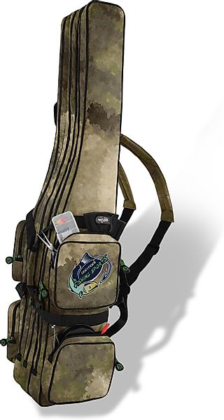 normani Angelrutentasche, Rutenfutteral Angelrutenrucksack Angelrutentasche günstig online kaufen