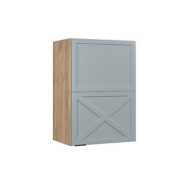 Vicco Hängeschrank Fame-Line, Hellblau-grau/Goldkraft Eiche, 50 günstig online kaufen