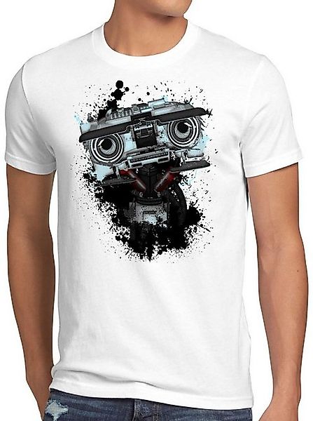 style3 T-Shirt Nummer 5 johnny fünf roboter short circuit lebt gibt nicht a günstig online kaufen
