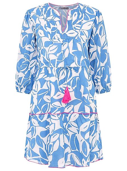 Zwillingsherz Sommerkleid Tunika-Kleid mit floralem Allover-Print günstig online kaufen