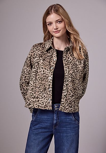 STREET ONE STUDIO Lederimitatjacke mit Knopfleiste günstig online kaufen