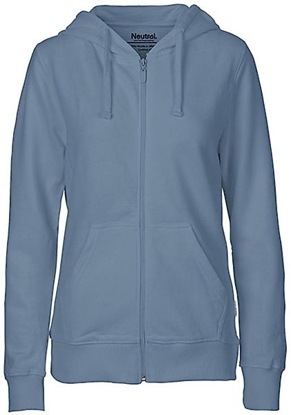 Neutral Kapuzensweatjacke Ladies Zip Hoodie günstig online kaufen
