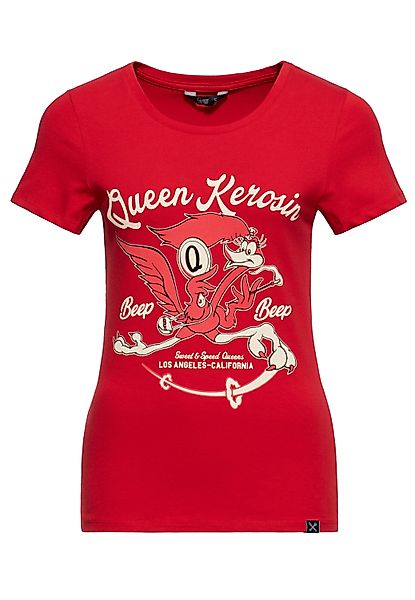 QueenKerosin T-Shirt Beep Beep (1-tlg) mit günstig online kaufen