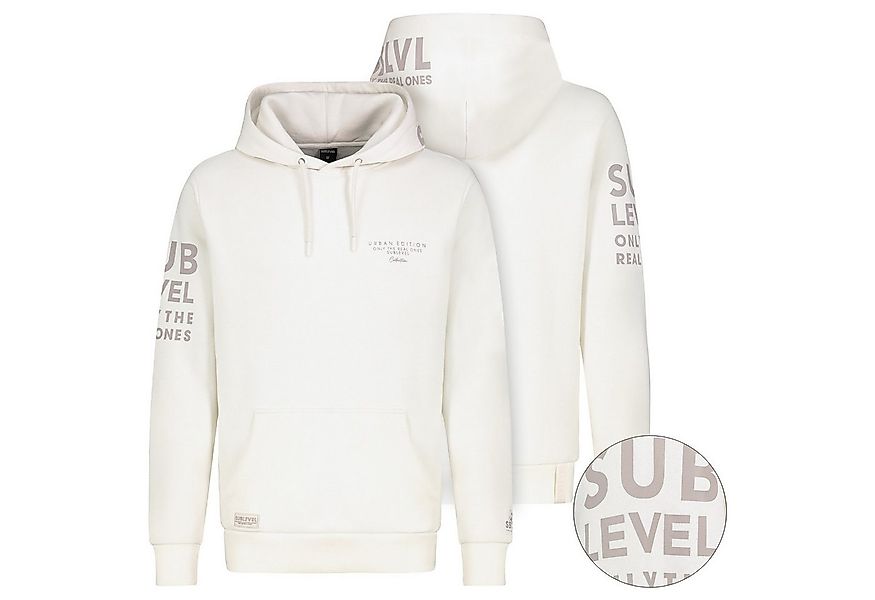SUBLEVEL Hoodie Herren Sweatshirt Hoodie Sweater Kapuzenpullover Übergangs günstig online kaufen