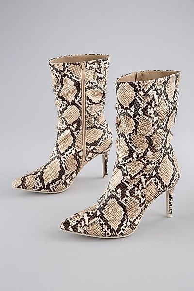 Aniston SHOES Stiefelette mit Raffungen am slouchy Schaft - NEUE KOLLEKTION günstig online kaufen