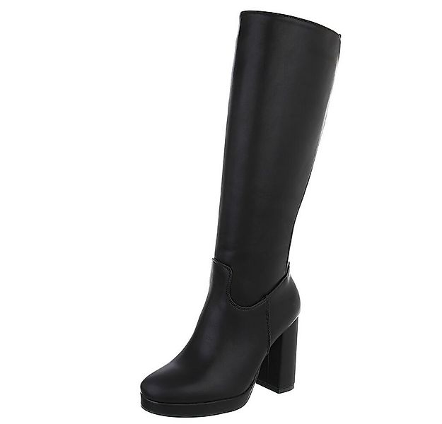 Ital-Design Elegante Stiefel mit Blockabsatz für Damen, vielseitig und mode günstig online kaufen