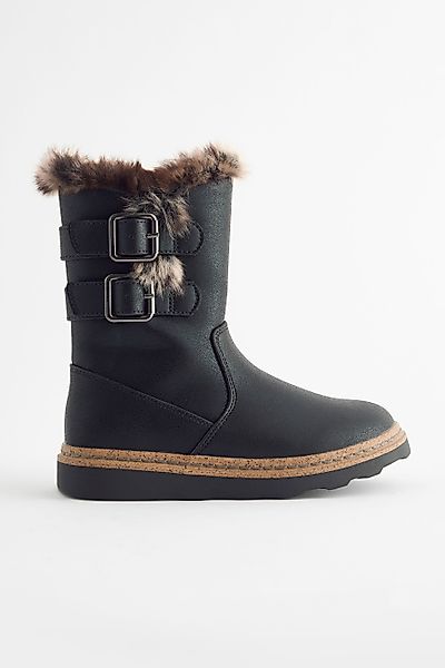 Next Warm gefütterte Stiefel mit Reißverschluss günstig online kaufen