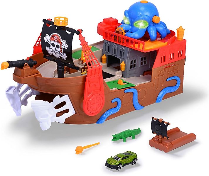 Dickie Toys Spielzeug-Boot Piratenboot, mit Licht günstig online kaufen