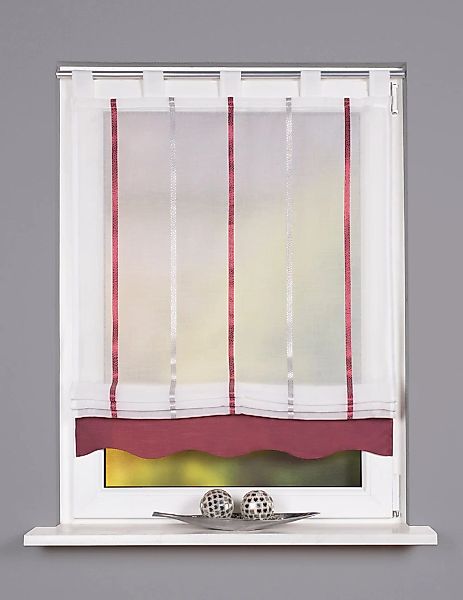 heine home Raffrollo mit Schlaufen günstig online kaufen