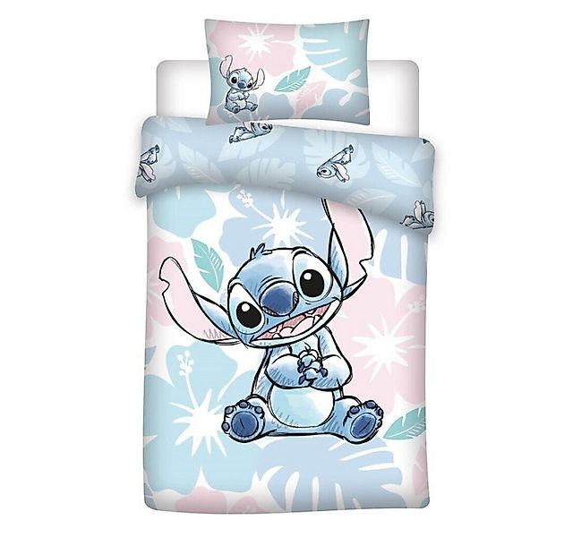 Lilo & Stitch Kinderbettwäsche Lilo und Stitch Pastel Kinderbettwäsche 100× günstig online kaufen