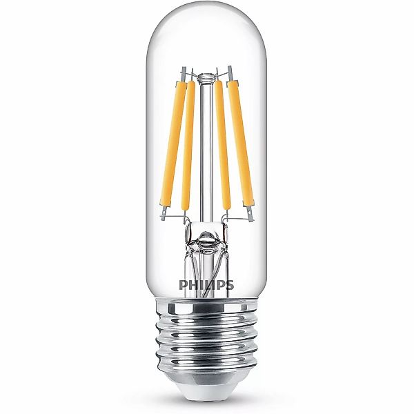 Philips LED-Leuchtmittel E27 6,5 W Neutralweiß 806 lm 10,6 x 3,2 cm (H x Ø) günstig online kaufen