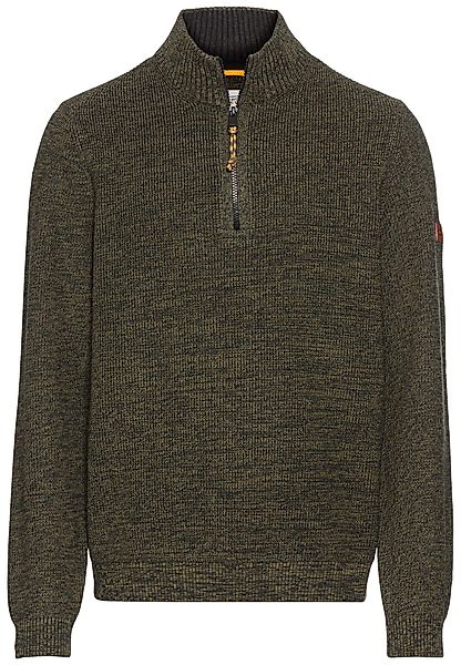 camel active Strickpullover Stricktroyer aus Baumwollmix günstig online kaufen