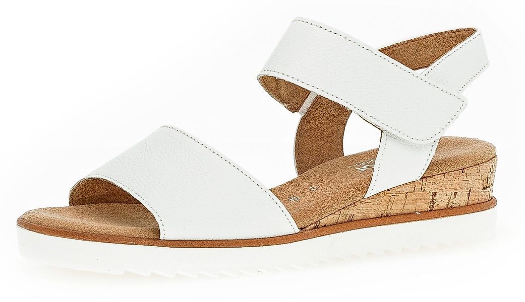 Gabor GENUA Sandalette, Sommerschuh, Sandale, Keilabsatz, günstig online kaufen