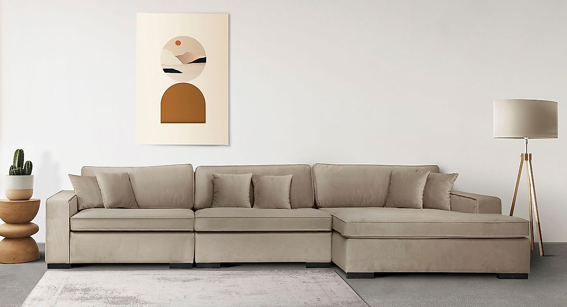 Home affaire Sofa-Eckelement Skara XXL L-Form, günstig online kaufen