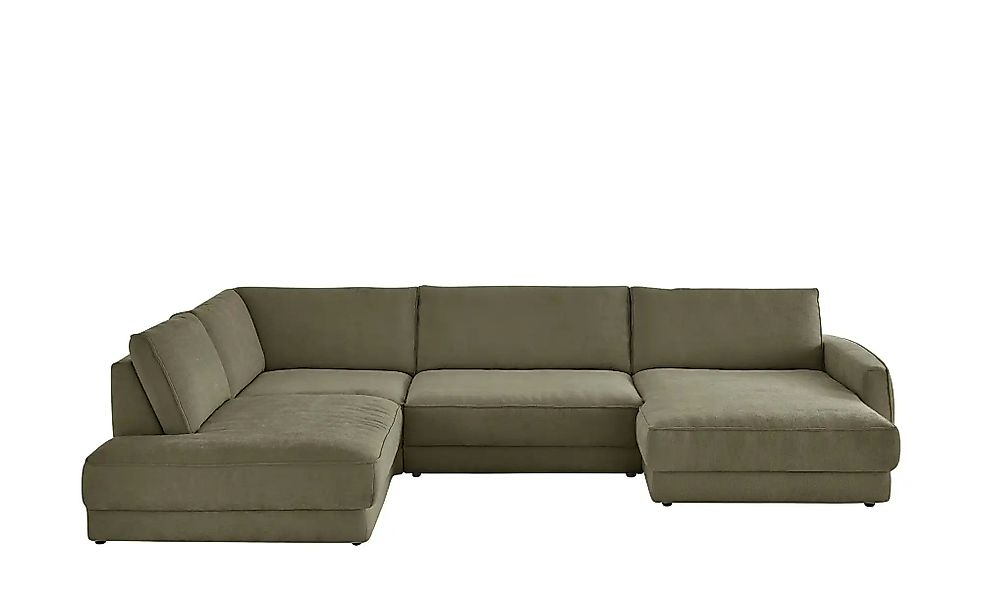 Lounge Collection Wohnlandschaft  Erion ¦ grün ¦ Maße (cm): B: 371 H: 83 T: günstig online kaufen
