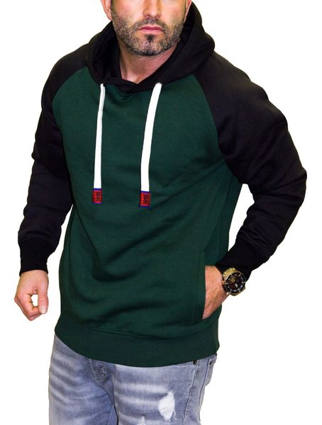 RMK Kapuzenpullover Herren Hoodie Langarmshirt Kapuze günstig online kaufen