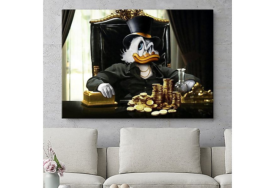 Artmazing Leinwandbild Dagobert Montana, XXL Leinwand 120x80, Poster & Kuns günstig online kaufen