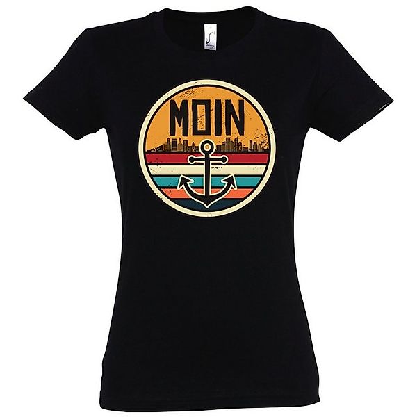 Youth Designz Print-Shirt Moin Spruch Damen günstig online kaufen