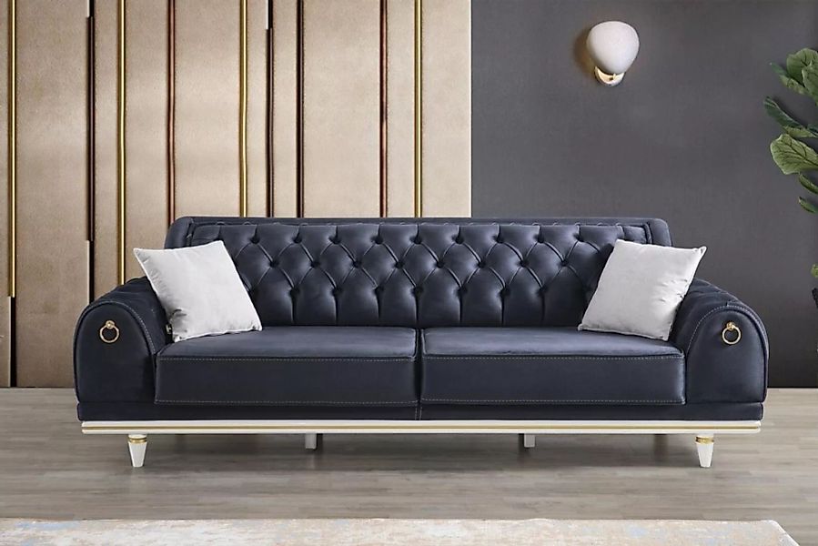 JVmoebel Sofa Chesterfield Sofa Couch 230cm Polster Möbel Einrichtung, Made günstig online kaufen