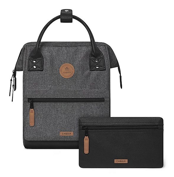 CABAIA Rucksack Melanged Backpack (Set, 3-tlg) günstig online kaufen