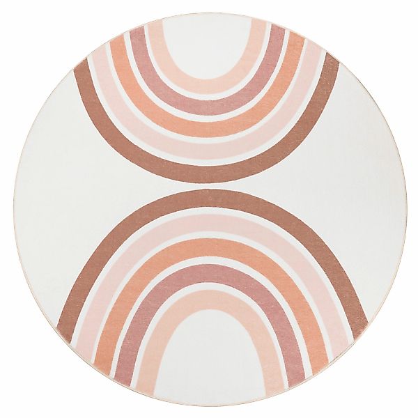 Paco Home Kinderteppich "Niloya 361" rund 12 mm Höhe Spielteppich, Kurzflor günstig online kaufen