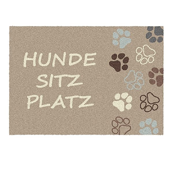akzente Fußmatte Feel Hunde-Sitz-Platz, Rechteckig, Höhe: günstig online kaufen