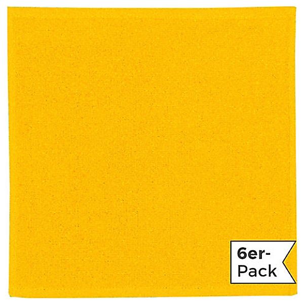 Erwin Müller Geschirrtuch Spültuch 6er-Pack, Baumwolle Uni günstig online kaufen