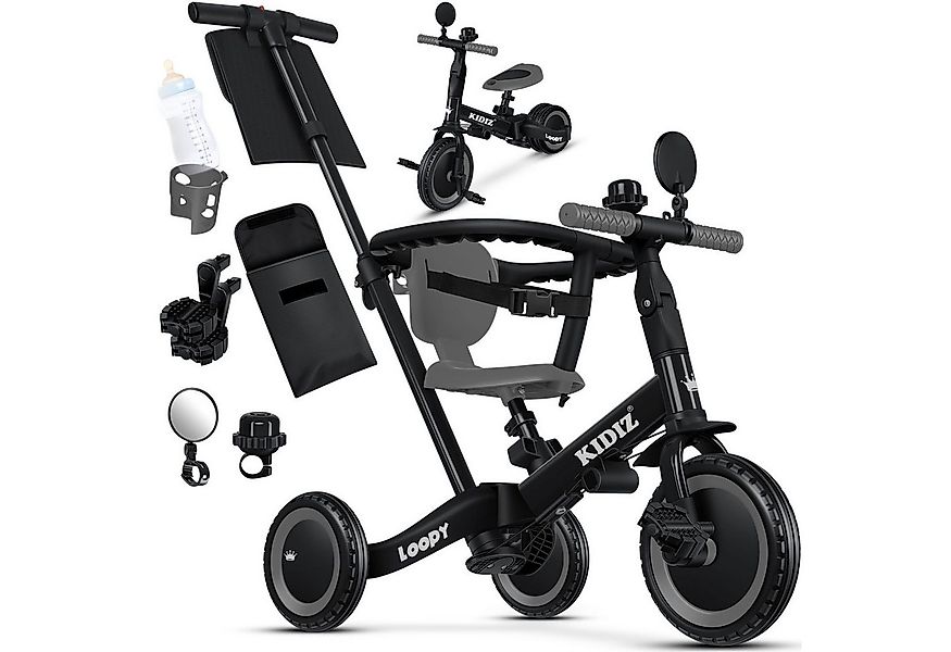 KIDIZ Laufrad, 6in1 Dreirad Loopy Laufräder Lauffahrrad Kinderdreirad günstig online kaufen