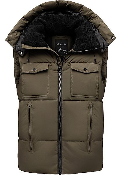 Amaci&Sons Steppweste NAMPA Winterweste Herren Outdoor Winter Weste Jacke m günstig online kaufen