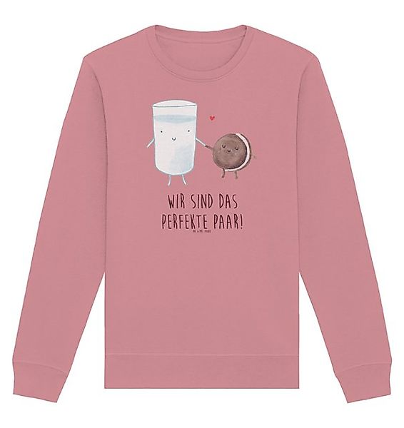 Mr. & Mrs. Panda Longpullover Milch Keks Größe XL - Canyon Pink - Geschenk, günstig online kaufen