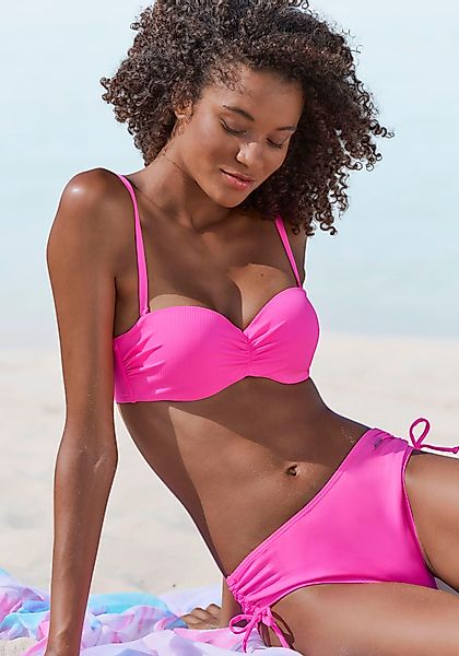 Venice Beach Bikini-Hose Lucky aus gerippter günstig online kaufen