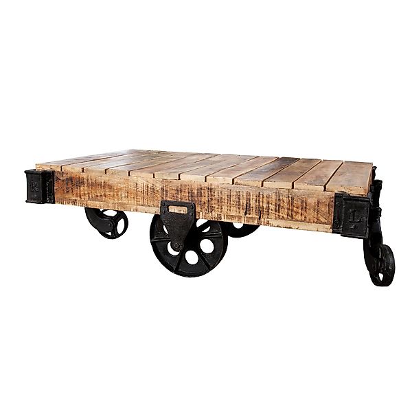 riess-ambiente Couchtisch RAILWAY 120cm natur / günstig online kaufen
