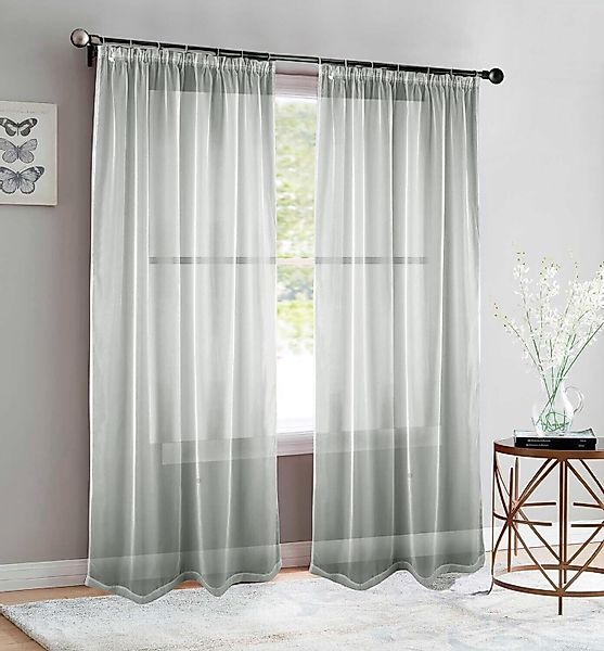 Brilliant Gardine Transparent / Vorhang / günstig online kaufen