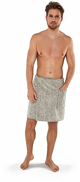 Möve Kilt "Eden, ideal für Sauna & Spa", 1 Stk. edle Karo-Optik günstig online kaufen