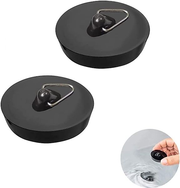 FELIXLEO Waschbeckenstöpsel 2 Pack Abflussstopfen Spüle günstig online kaufen