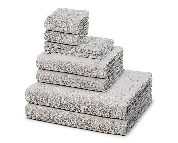 Cawö Handtuch Set Lifestyle, Walkfrottee (Spar-Set, 8-St), 2 X Wasch- 2 X G günstig online kaufen