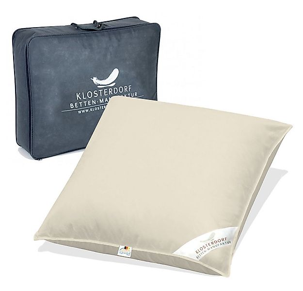 Klosterdorf Betten-Manufaktur Daunenkissen Premium Bio Kopfkissen - prächti günstig online kaufen