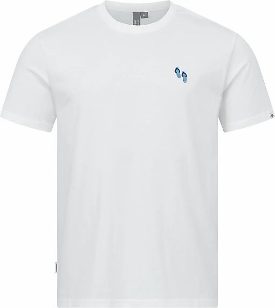 Ragwear T-Shirt "Samms B Gots YOUMODO" Kurzärmliges Shirt mit Beach-Slipper günstig online kaufen