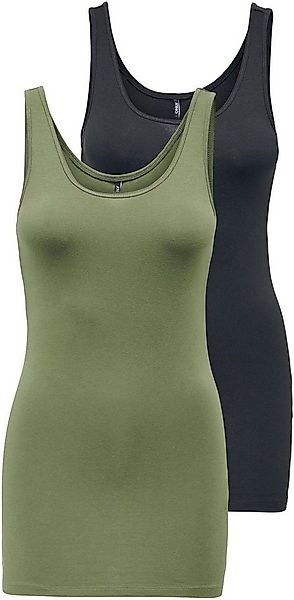 ONLY Tanktop ONLLIVE – Slim-Fit Tanktops mit Stretch für optimalen Sitz (Pa günstig online kaufen