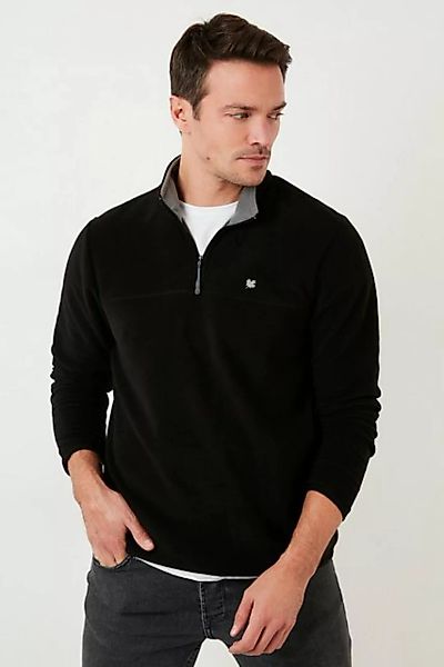 Buratti Fleecepullover Slim Fit günstig online kaufen